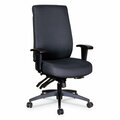Alera Technologies Alera  Wrigley Series High Performance High-Back Multifunction Task Chair, Black HPM4101